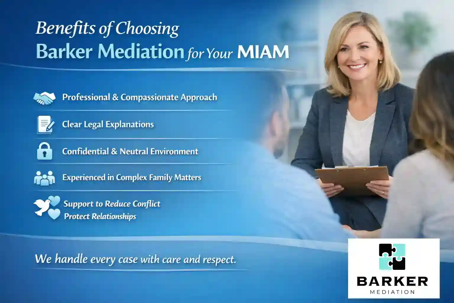 Benefits of Choosing Barker Mediation for Your MIAM Paignton